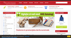 Desktop Screenshot of eurotrade.si